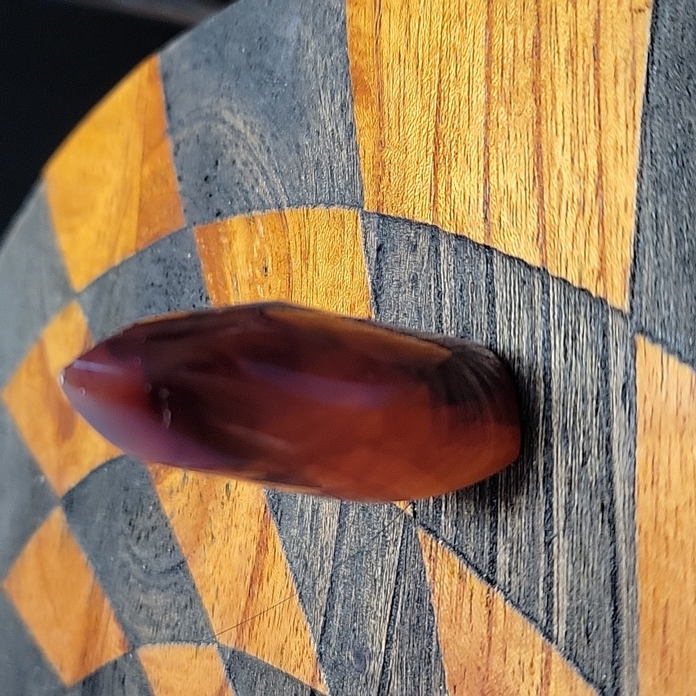 Carnelian Agate Crystal Flame - Picture 5 of 8